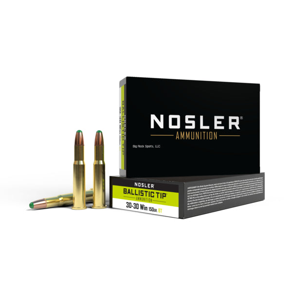 Nosler 40065 BT Ballistic Tip Rifle Ammo 30-30 WIN