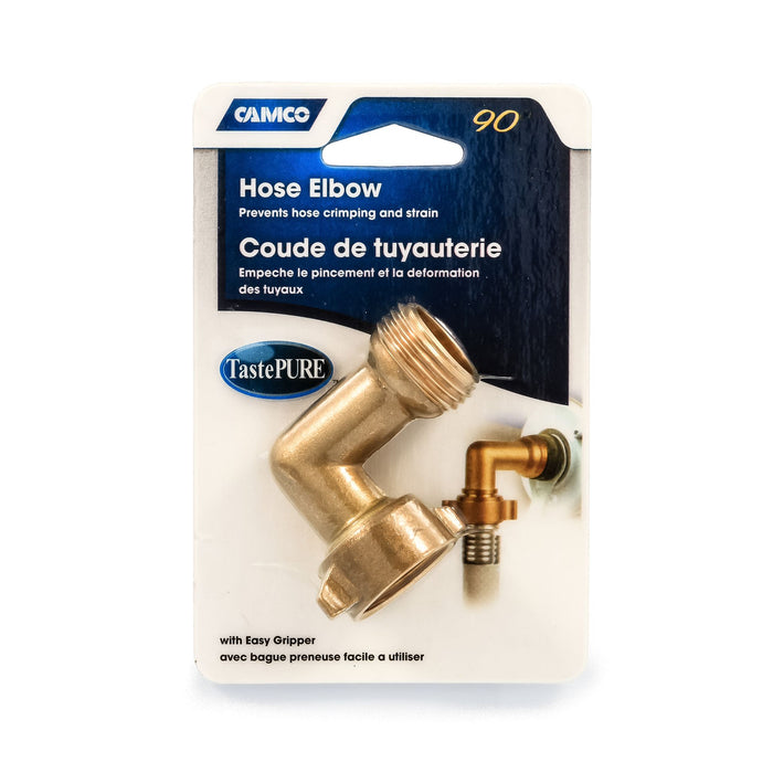 CAMCO RV 90 Degree Hose Elbow - with Gripper