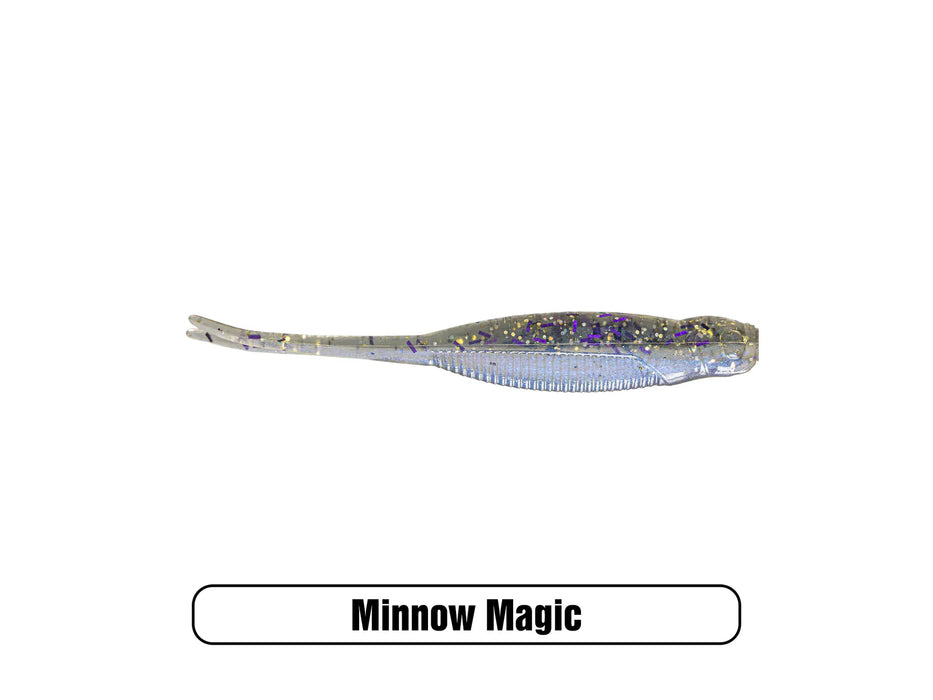X Zone Stealth Finesse Series 2.75" Scented Stealth Minnow