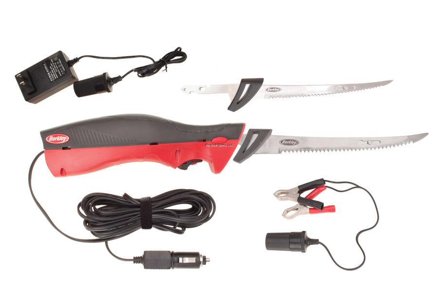 Berkley BCDEFK Deluxe Electric Fillet Knife w Case