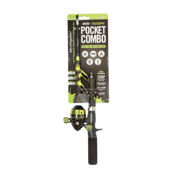 MICRO-TELESCOPIC POCKET COMBO FISHING ROD