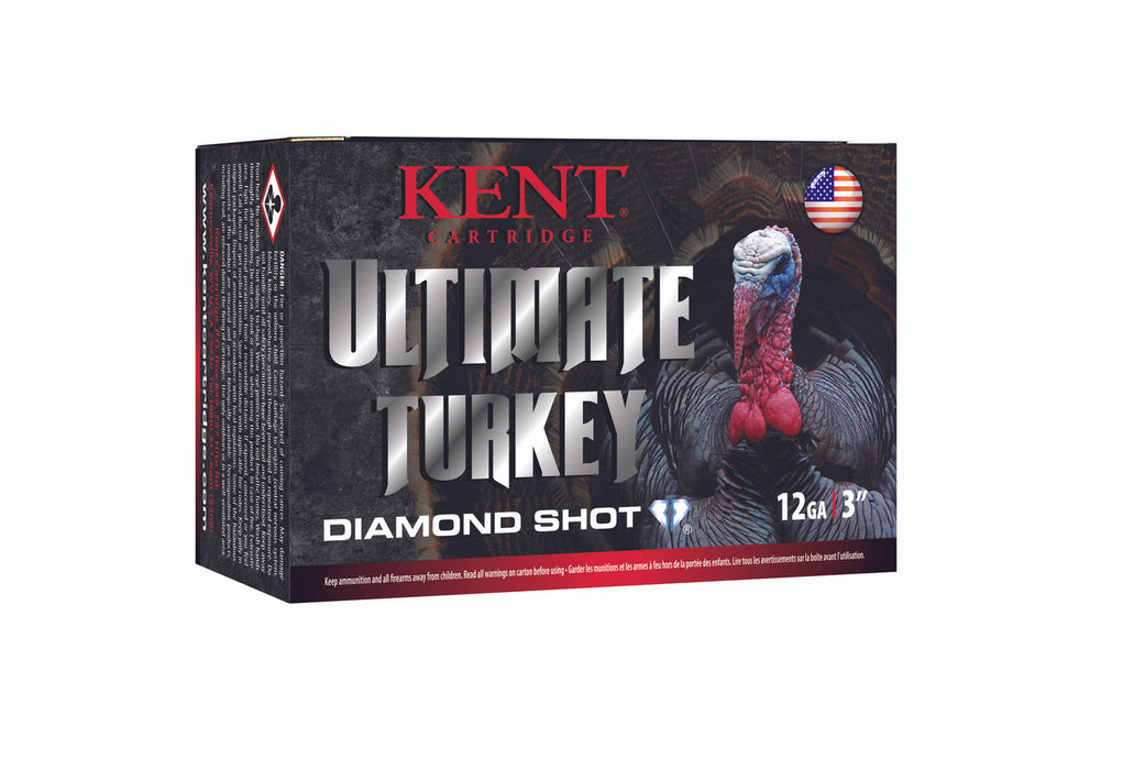 BOX of Ultimate® Diamond Shot® Turkey, 12GA, 3 ", #5