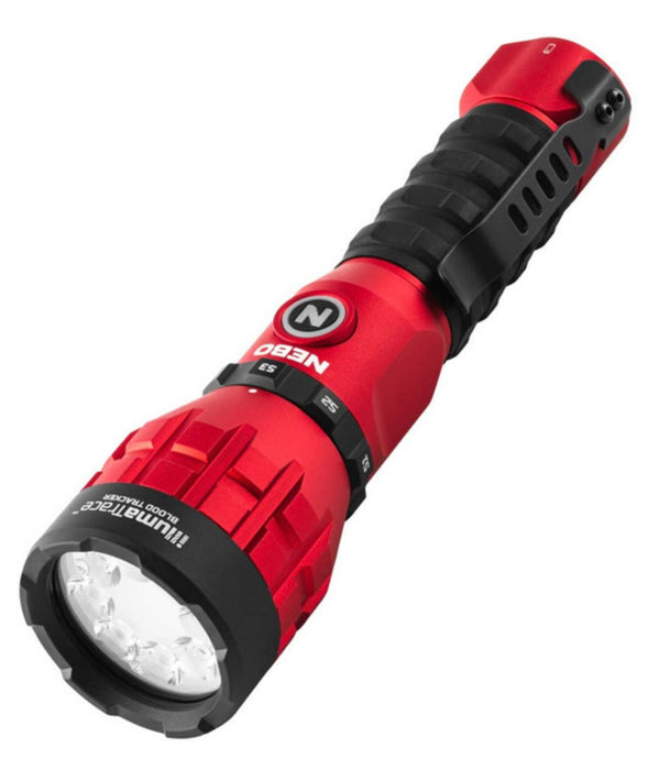 NEBO Illumatrace Blood Tracker Rechargeable Flashlight