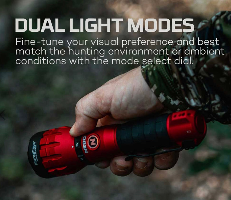 NEBO Illumatrace Blood Tracker Rechargeable Flashlight