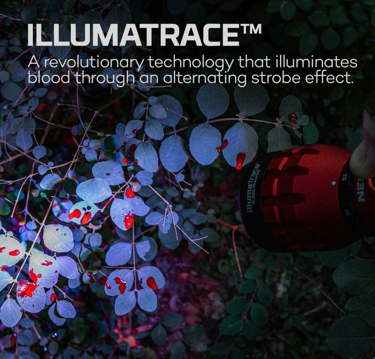 NEBO Illumatrace Blood Tracker Rechargeable Flashlight
