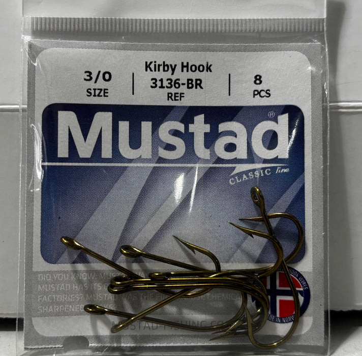 Mustad kirby Hook