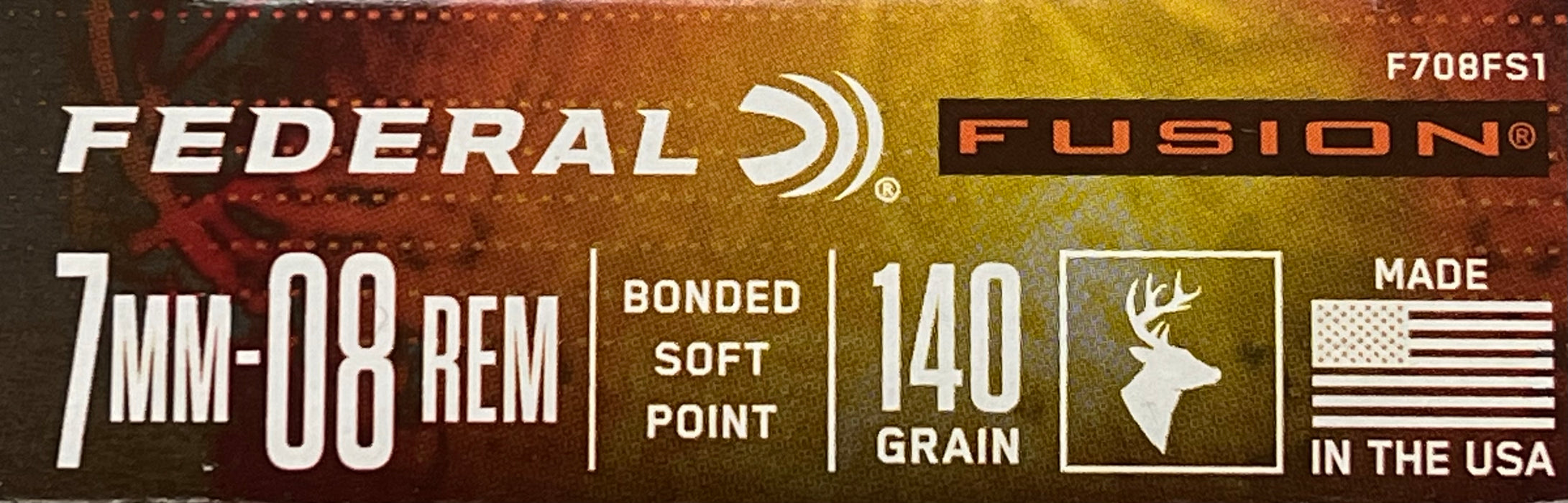 FUSION F708FS1 RIFLE AMMO 7mm-08