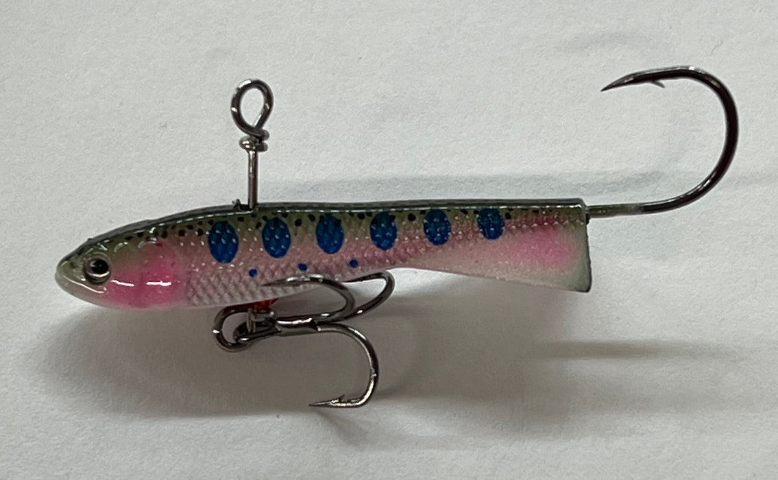 FREEDOM TURNBACK SHAD RAINBOW TROUT, 3/16oz