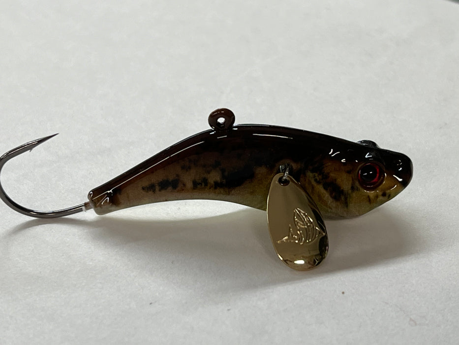 FREEDOM 64204 SIM SHAD- DARK GOBY, 1/2oz