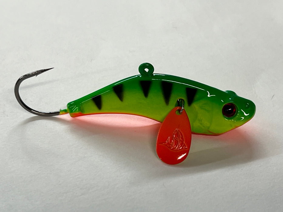 FREEDOM 64107 SIM SHAD- FIRE TIGER, 3/8oz