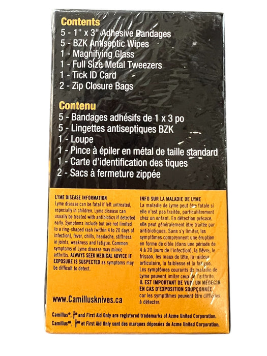 CAMILLUS- SPLINTER & TICK REMOVAL KIT