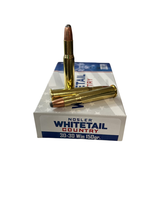 NOSLER WHITETAIL COUNTRY 30-30 WIN.