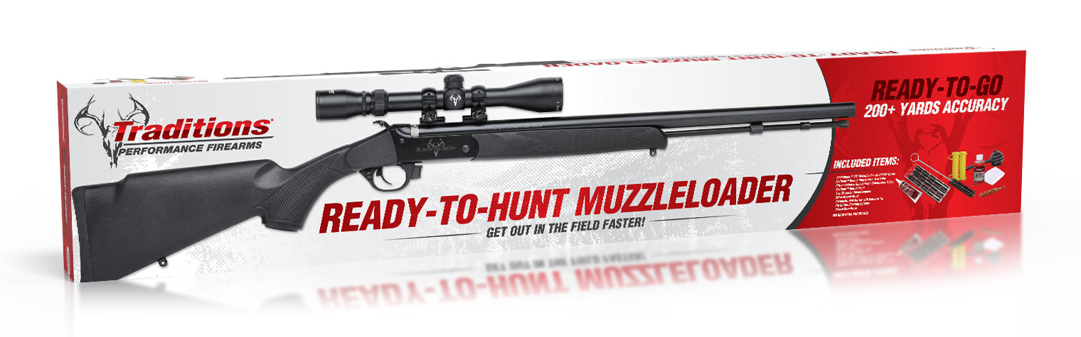 Traditions Ready to Hunt Muzzleloader boxed