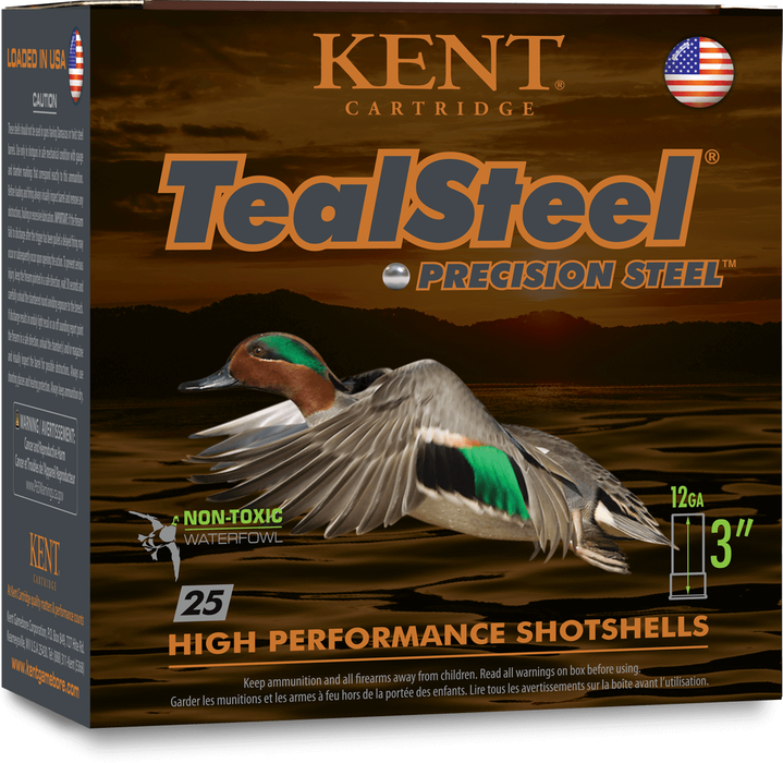 KENT CARTRIDGE TEALSTEEL PRECISION STEEL