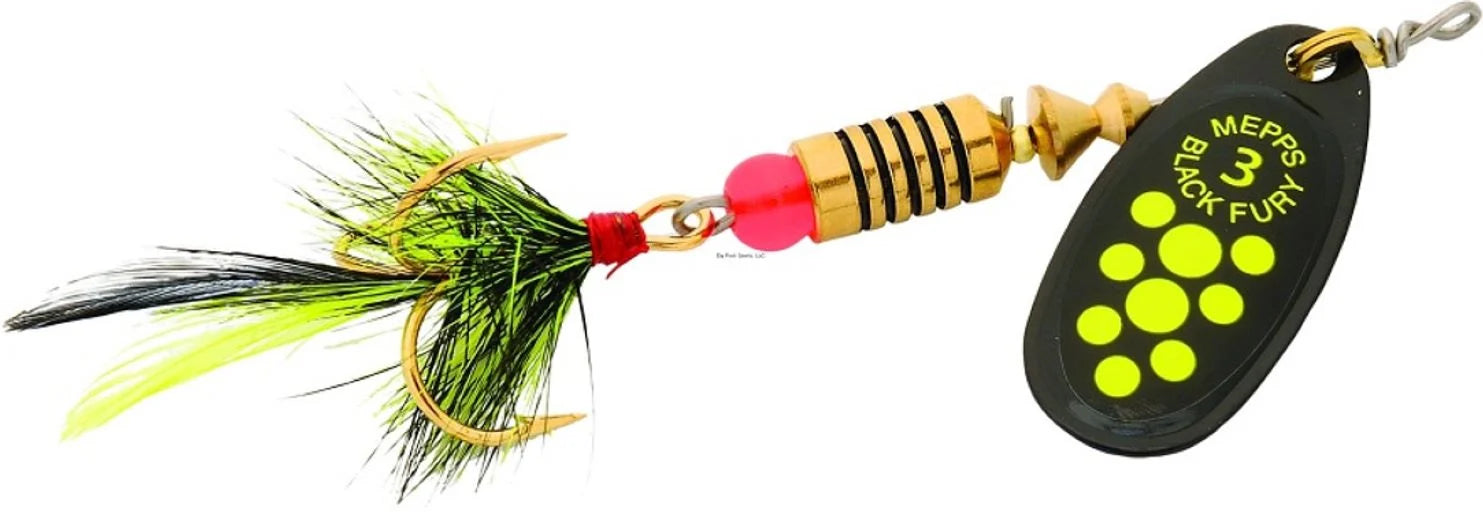 Meeps Black Fury Lure