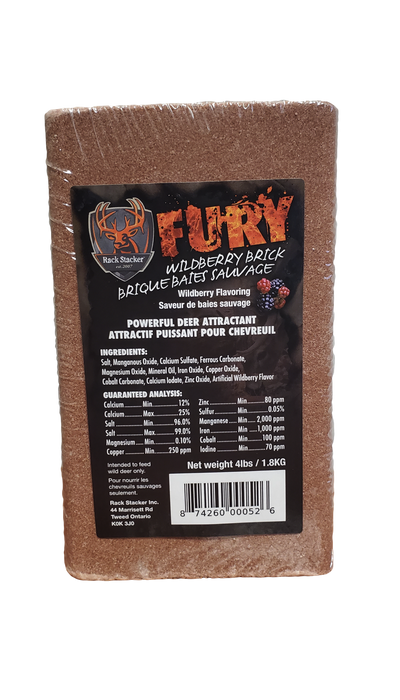 Rack Stacker Fury Brick (Apple,Coconut Vanilla,Wildberry,Acorn)