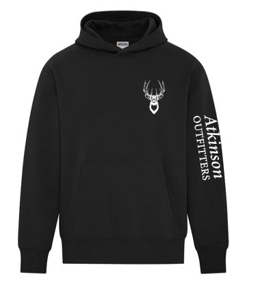 Black Atkinson Outfitters Hoodies
