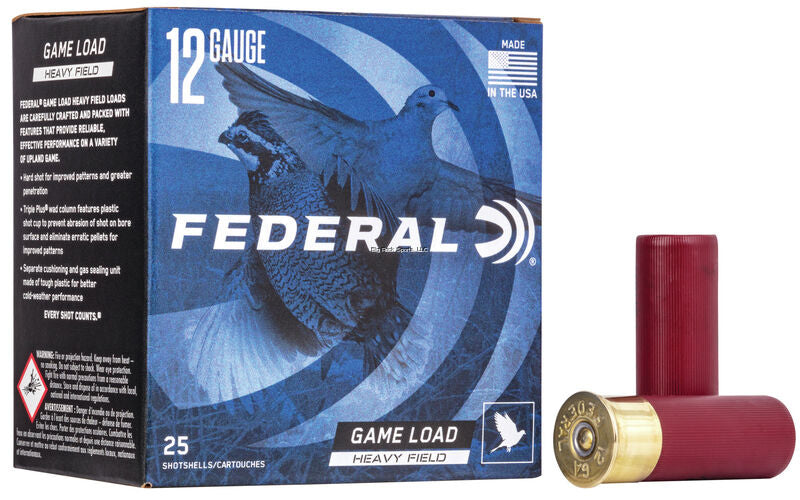 Federal H123 4 Game-Shok Upland