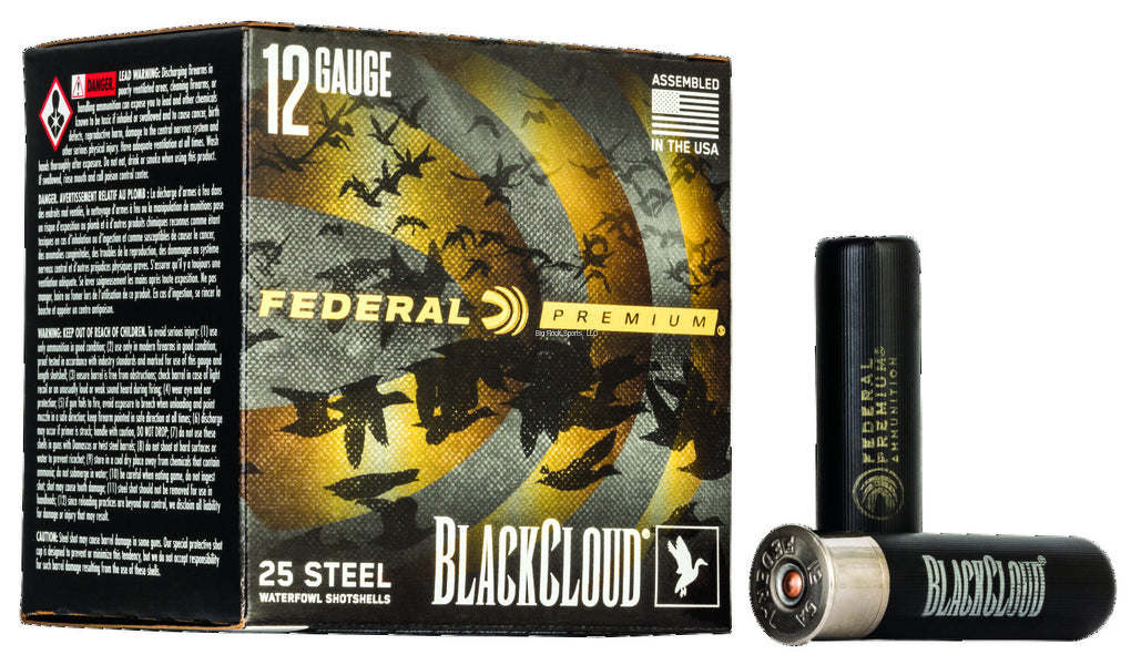 Federal PWBX134 BB Black Cloud Waterfowl Shotshell 12 GA