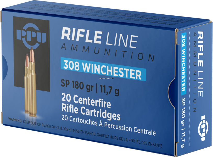 PPU  Rifle Ammo .308 WIN SP