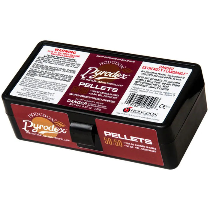 Hodgdon P5050 Pyrodex 50/50 Muzzleloading Powder, 50/50 Pellets,