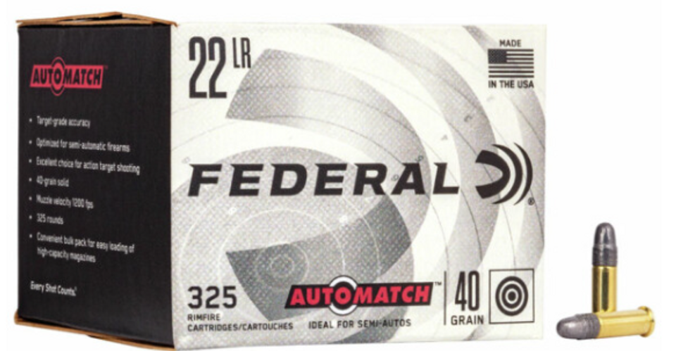 FEDERAL 22LR AMMUNITION