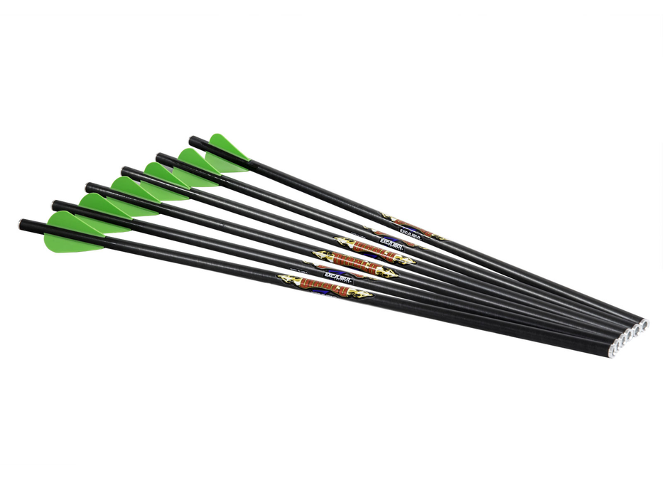 Excalibur 18 Inch Diablo Carbon Arrow, 6 Pack