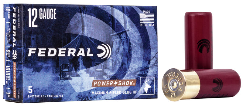 Federal Premium Power-Shok Rifled Slug 12 Gauge