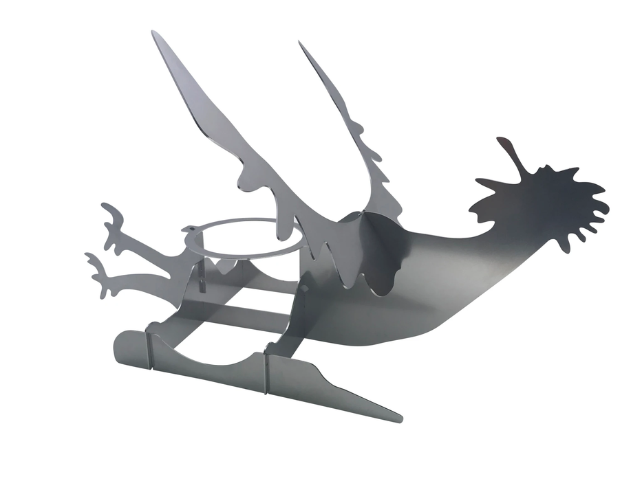Tom's Ridickulous Things - Rooster Love Beer Can Chicken Stand