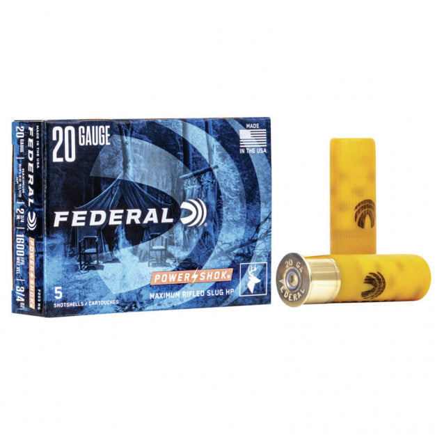 Power-Shok Rifled Slug 20 Gauge